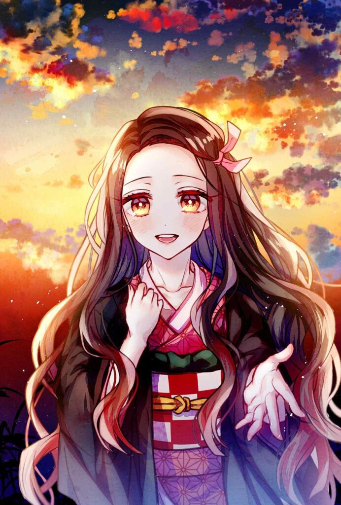 Demon Slayer Nezuko Phone Wallpapers 8 Nezuko Phone Wallpapers - Demon Slayer Cute Nezuko Kamado 4K Backgrounds Download Wallpapers