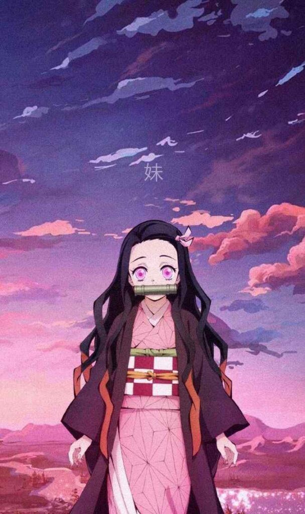 Nezuko Phone Wallpapers in demon form 13 Nezuko Phone Wallpapers - Demon Slayer Cute Nezuko Kamado 4K Backgrounds Download Wallpapers