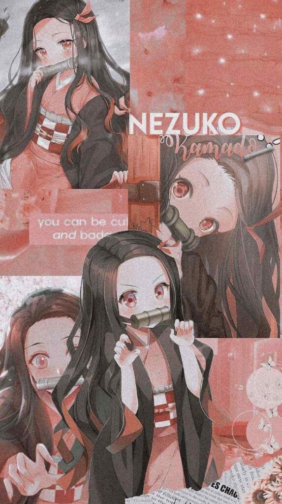 Nezuko Phone Wallpapers in demon form 17 Nezuko Phone Wallpapers - Demon Slayer Cute Nezuko Kamado 4K Backgrounds Download Wallpapers