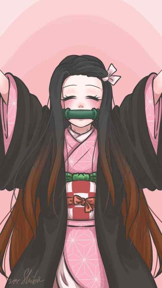 Nezuko cute wallpaper aesthetic 16 Nezuko Phone Wallpapers - Demon Slayer Cute Nezuko Kamado 4K Backgrounds Download Wallpapers