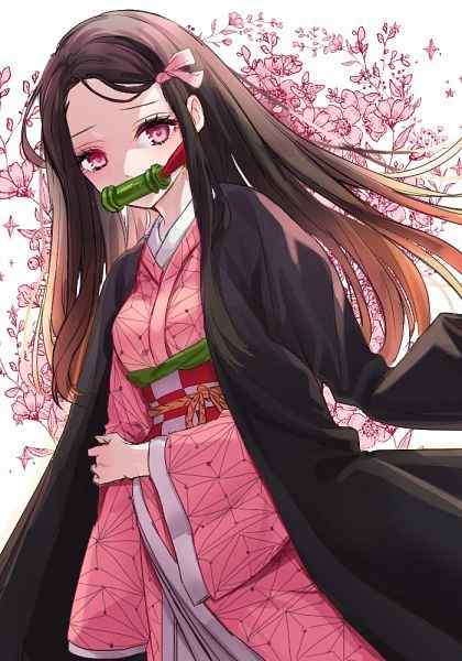 Nezuko phone wallpapers in a field of flowers 10 Nezuko Phone Wallpapers - Demon Slayer Cute Nezuko Kamado 4K Backgrounds Download Wallpapers