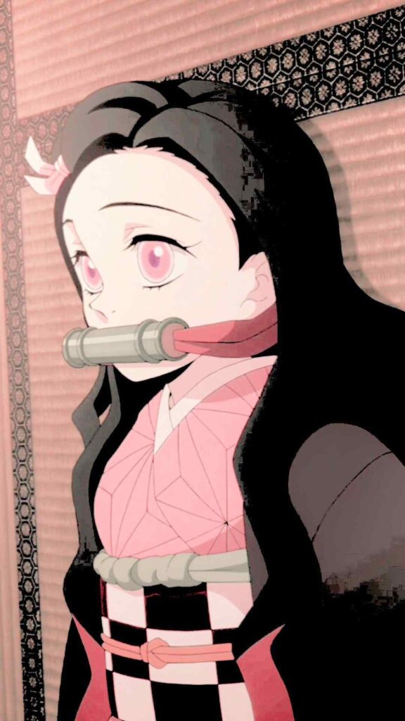 Nezuko phone wallpapers in a field of flowers 19 Nezuko Phone Wallpapers - Demon Slayer Cute Nezuko Kamado 4K Backgrounds Download Wallpapers